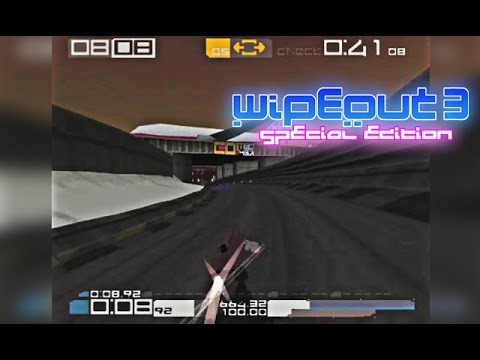 WipEout 3: Special Edition - LS105/GP02 (Drag Race)