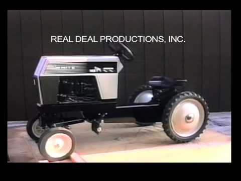 White 145 Workhorse Pedal Tractor by Scale Models