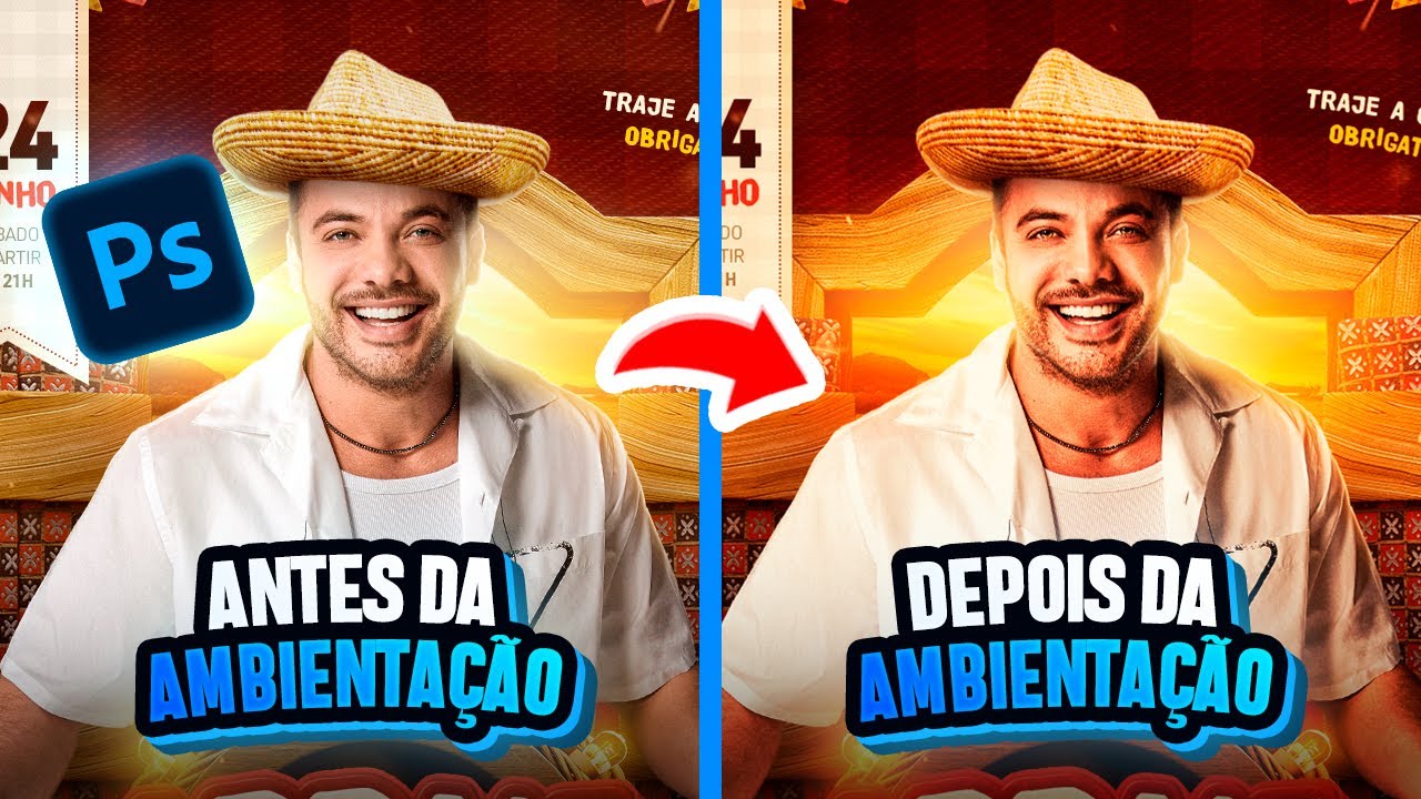 Setting with 3 Clicks: Balance color and light in your Art in Photoshop (Quick and Easy)