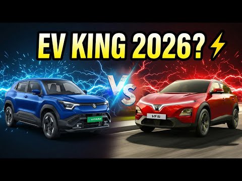 Suzuki e-VITARA vs VinFast VF 6 2026 | Battery, Range, Fast Charging & Price Comparison #evitara