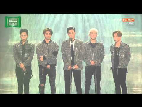 [SUB ENG] T.O.P x Taeyang (Bigbang) - Best Artist of The Year Melon Music Award (MMA) 151107