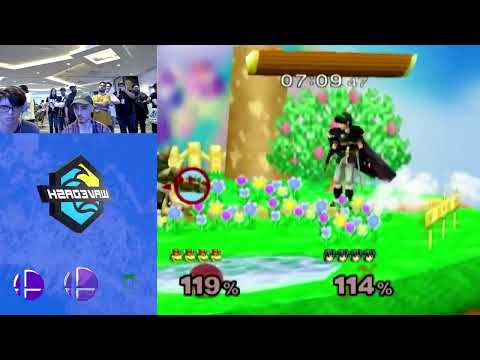 WaveDash 2023 Winners Round 2 - MegaXmas (Bowser) Vs. Life (Marth) - SSBM Tournament