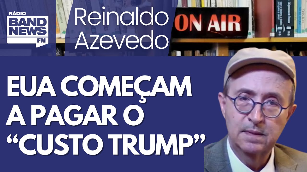 Reinaldo – As aberrações de Trump começam a ter consequências na economia americana