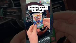 Opening Packs At Work #dragonball #packopening #dragonballz #dragonballsuper #dbz #dbs #pokemon #tcg