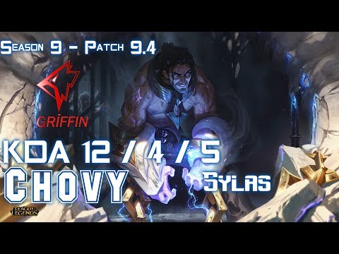 GRF Chovy SYLAS vs CAMILLE Mid - Patch 9.4 KR Ranked