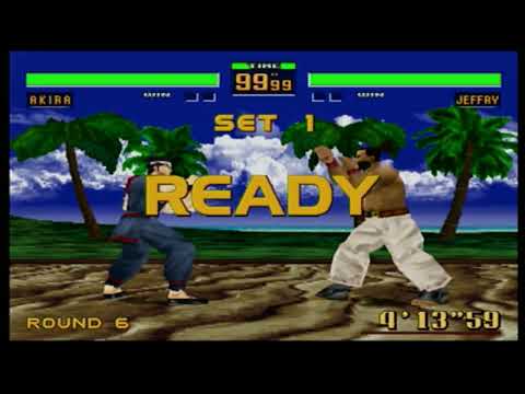 VIRTUA FIGHTER 2 [1] Arcade Mode/AKIRA.