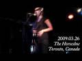 Julie Doiron - Glad to be Alive - Toronto 2009-03-26 Horseshoe Tavern