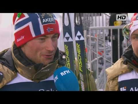 VM Men's 4x10 Km Holmenkollen 2011 - Petter Northug INTERVIEW