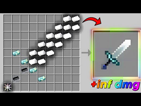 CRAFTING THE SWORD OF THE COSMOS in Minecraft