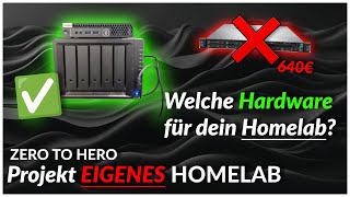 🏠 ZeroToHero: Hardware für dein Homelab! 💻🛠️ Worauf du achten musst! | #02