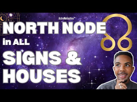 North Node (Rahu) in ALL SIGNS & HOUSES: Discover Your Destiny within Your Birth Chart!🔮 #astrology