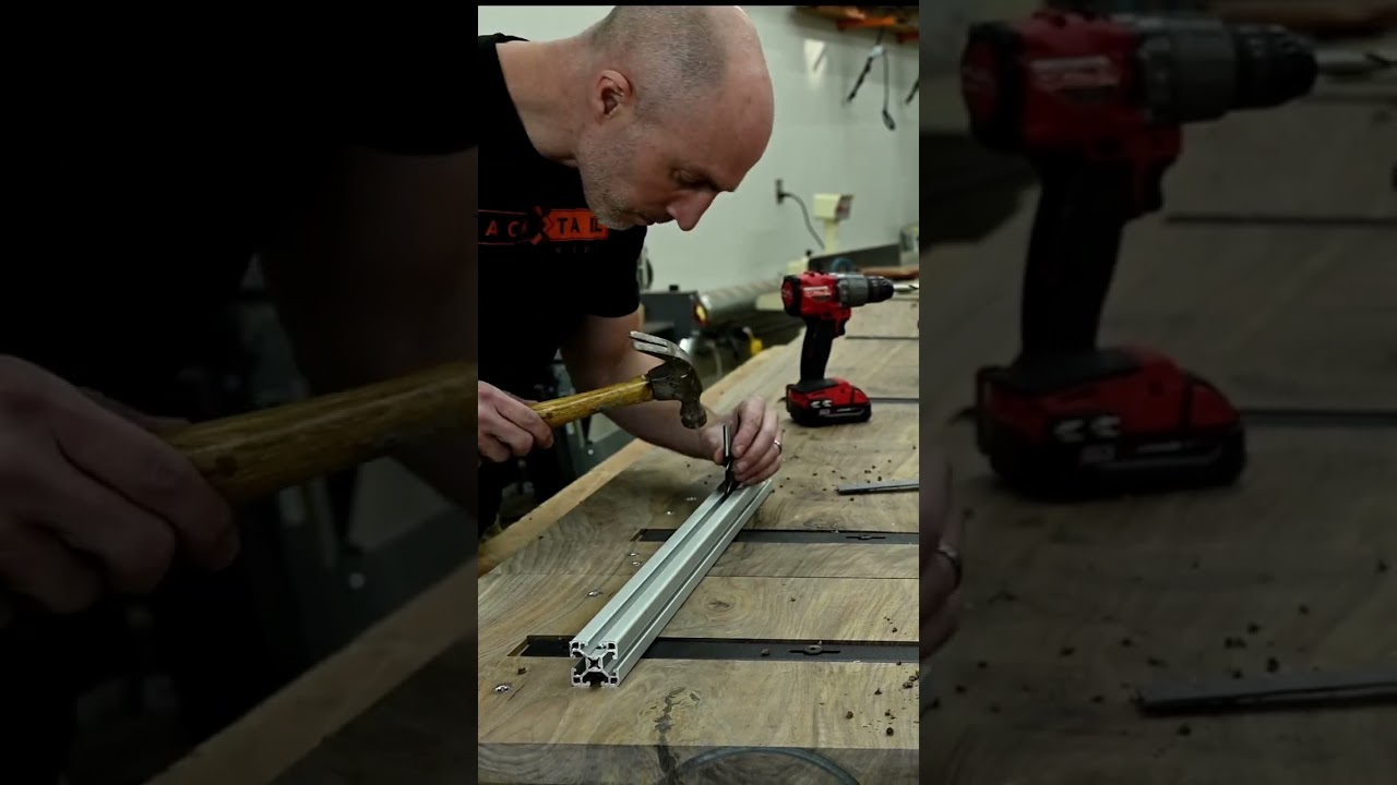 DIY Extending Dining Table