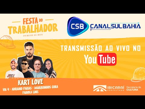 FESTA DO TRABALHADOR (PRIMEIRO DE MAIO) - IBICARAÍ BA - 30/04/2024