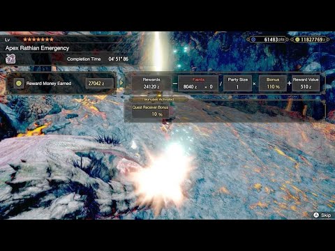 [MHRISE] 4'51 ( Super )Apex Rathian Emergency!  Insect Glaive