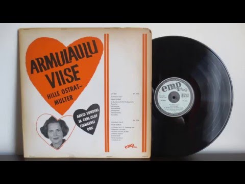 Estonian Music Artist - Hille Ostrat - Armulaulu Viise (1966) - EMP Records Sweden Jazz