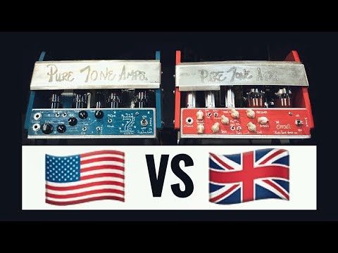 American Vs British Style Pure Tone Guitar Amps!