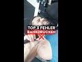 ❌TOP 3 FEHLER❌ beim BANKDRÜCKEN😳
