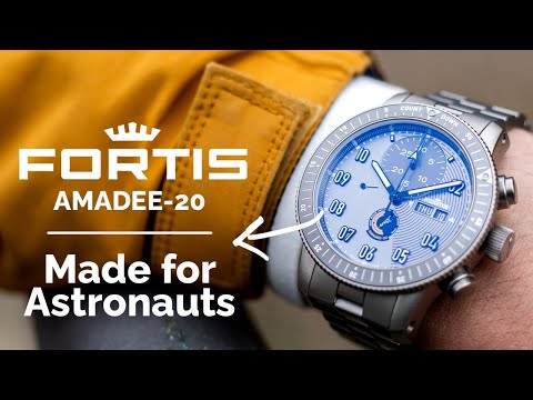 Fortis Official Cosmonauts Chronograph AMADEE-20 – The watch for future Martians | HANDS-ON REVIEW