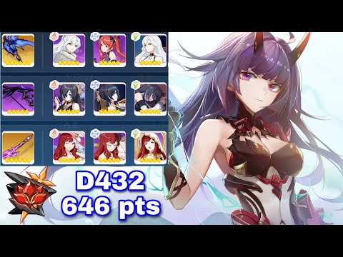 [Honkai Impact 3] Ex-Abyss Red Lotus (D432) - Kosma 646 pts - FR PV HT(SS0) Fuxi 2*
