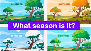 Seasons and Weather ESL Game. What Season is It?
