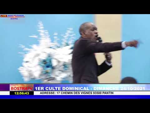 1ER CULTE DOMINICAL  - DIMANCHE 24/10/2021