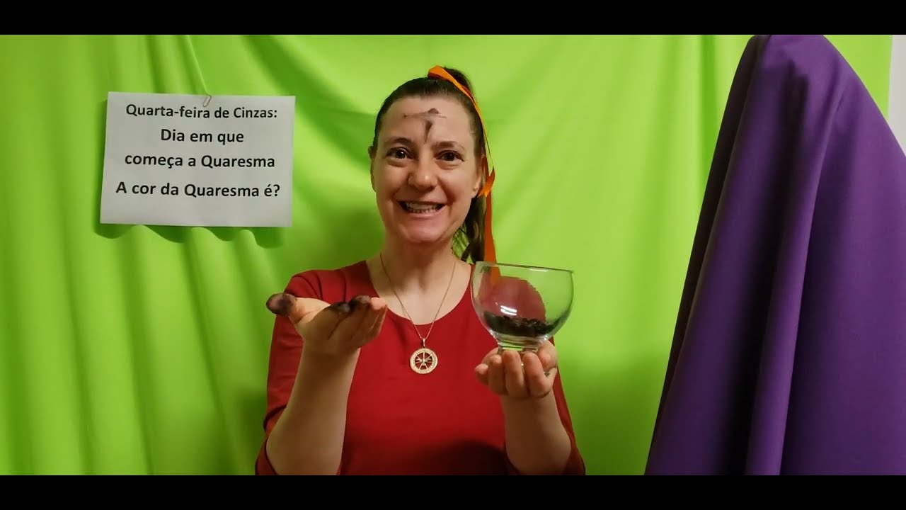 Catequese infantil: Quarta-feira de Cinzas