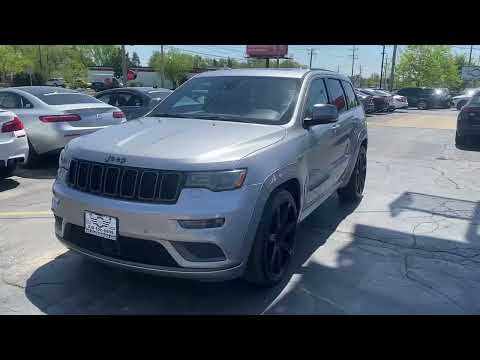 Used 2017 Jeep Grand Cherokee Overland Sport Utility 4D for sale