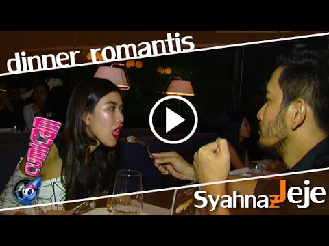 Makan Malam Romantis Jeje-Syahnaz - Cumicam 02 November 2016