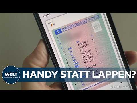 Video Thumbnail: DEUTSCHLAND: Lappen auf dem Smartphone – 2026 soll der digitale Führerschein kommen