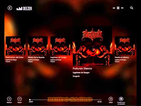 RUIDO SACRO/METAL CRISTIANO - EXEGESIS - LAGRIMAS DE SANGRE