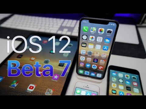 iOS 12 Beta 7 - What's New? Video