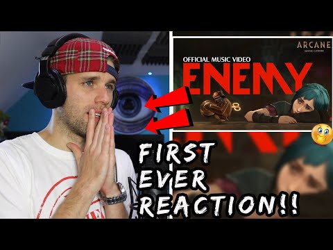 Rapper Reacts to IMAGINE DRAGONS & JID FOR THE FIRST TIME!! | ENEMY (ARCANE LEAGUE OF LEGENDS)