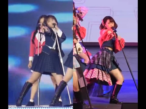BNK48 Music | Heavy Rotation | Fancam | WRD48 vs BNK48 9th Single (Side-by-Side Comparison)