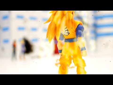 DRAGON BALL Z Stop Motion Action - Future Gohan and Trunks vs. Androids