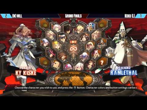 GB Apr 30, 2016 - GGXrd:R - Grand Finals - (W) Will vs (L) Koku