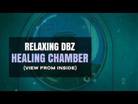 DBZ HEALING CHAMBER | 1-Hour Relaxing Inside View of Saiyan Rejuvenation Recovery Pod
