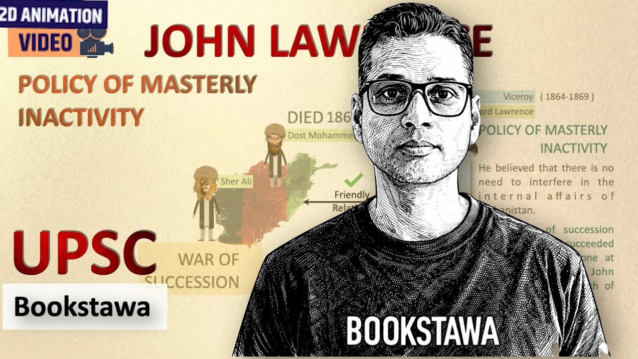 Video overview of John Lawrence's foreign policy and masterly inactivity