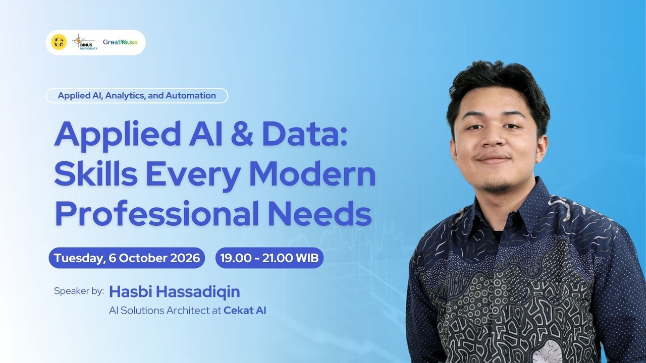 Applied AI & Data: Skills Every Modern Professional Needs - 6 October