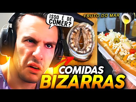 Super Xandão reacting to the "worst" foods and recipes on the internet #4