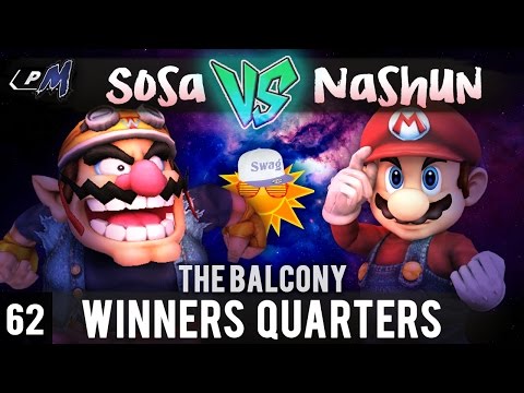 PM @ the Balcony 62 - Winners Quarters ft. R3|Sosa (Wario) VS Nashun (Mario)