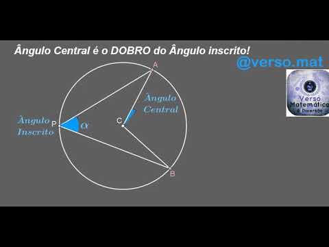 Ângulo inscrito e Ângulo Central