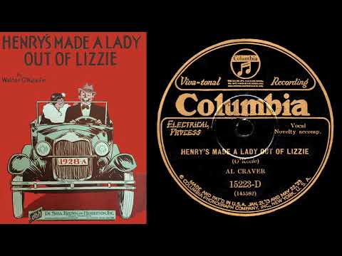 Henry's Made A Lady Out Of Lizzie (Craver 1928)