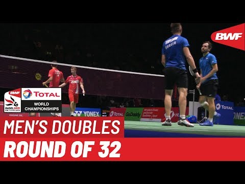 R32 | MD | ASTRUP/RASMUSSEN (DEN) [8] vs. NIKULOV/SERPIONOV (RUS) | BWF 2019