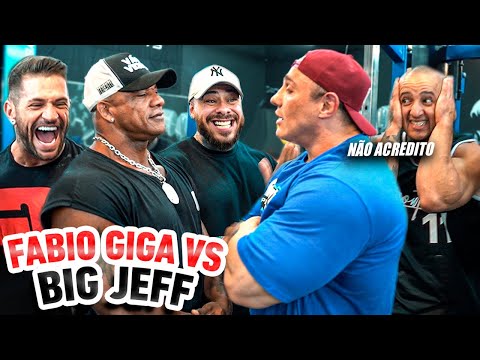FABIO GIGA VS BIG JEF NA REMADA CAVALO DA MORTE? LEO STRONDA FICOU EM CHOQUE