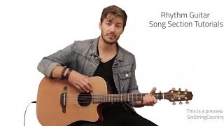 Down In Flames Guitar Lesson and Tutorial - Stoney LaRue