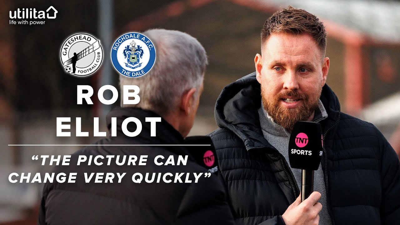 💬 “The picture can change very quickly” | Rob Elliot pre-Rochdale (H) | INTERVIEW