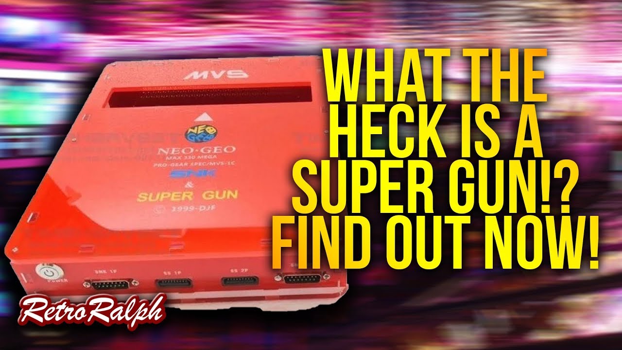 What the heck is a SuperGun?!? Play Neo Geo and Arcade PCBs!?!?!