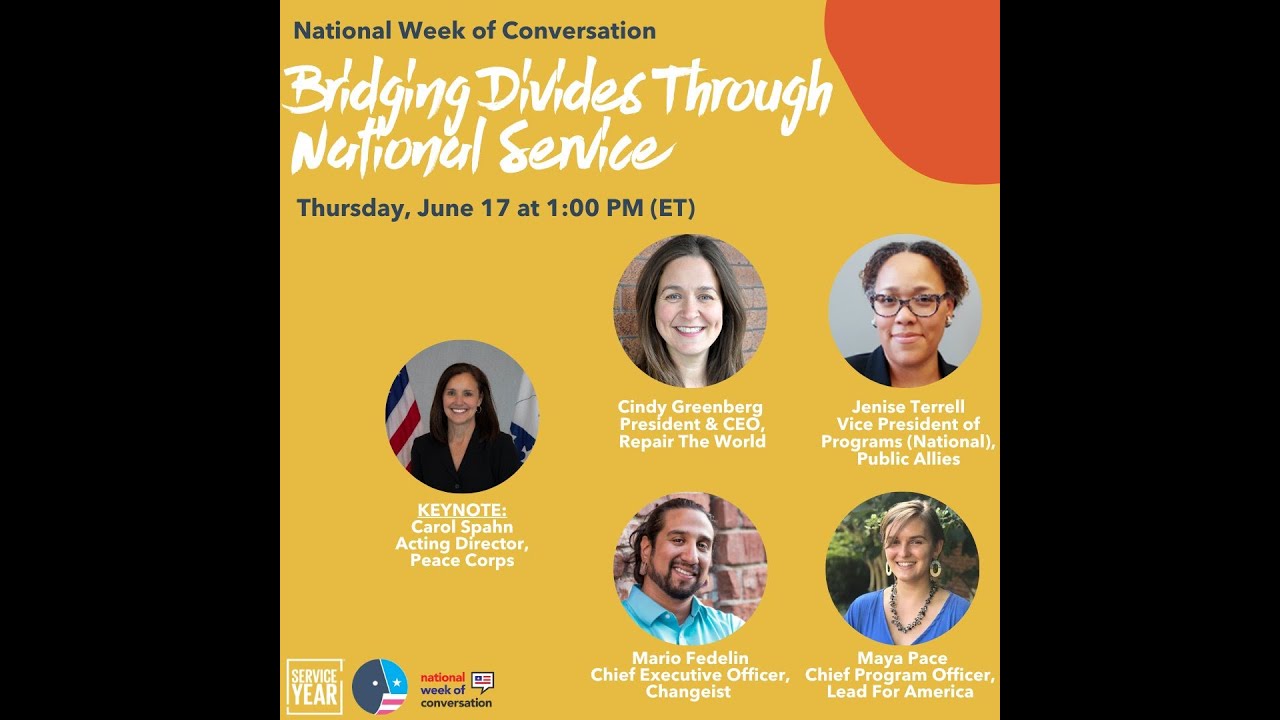 Bridging Divides through National Service - National Week of Conversation