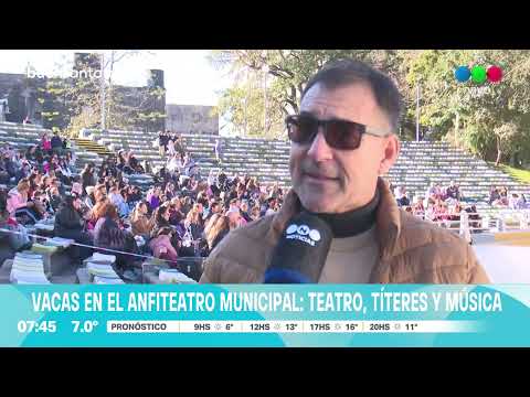 Vacaciones en el Anfiteatro municipal: teatro, títeres y música
