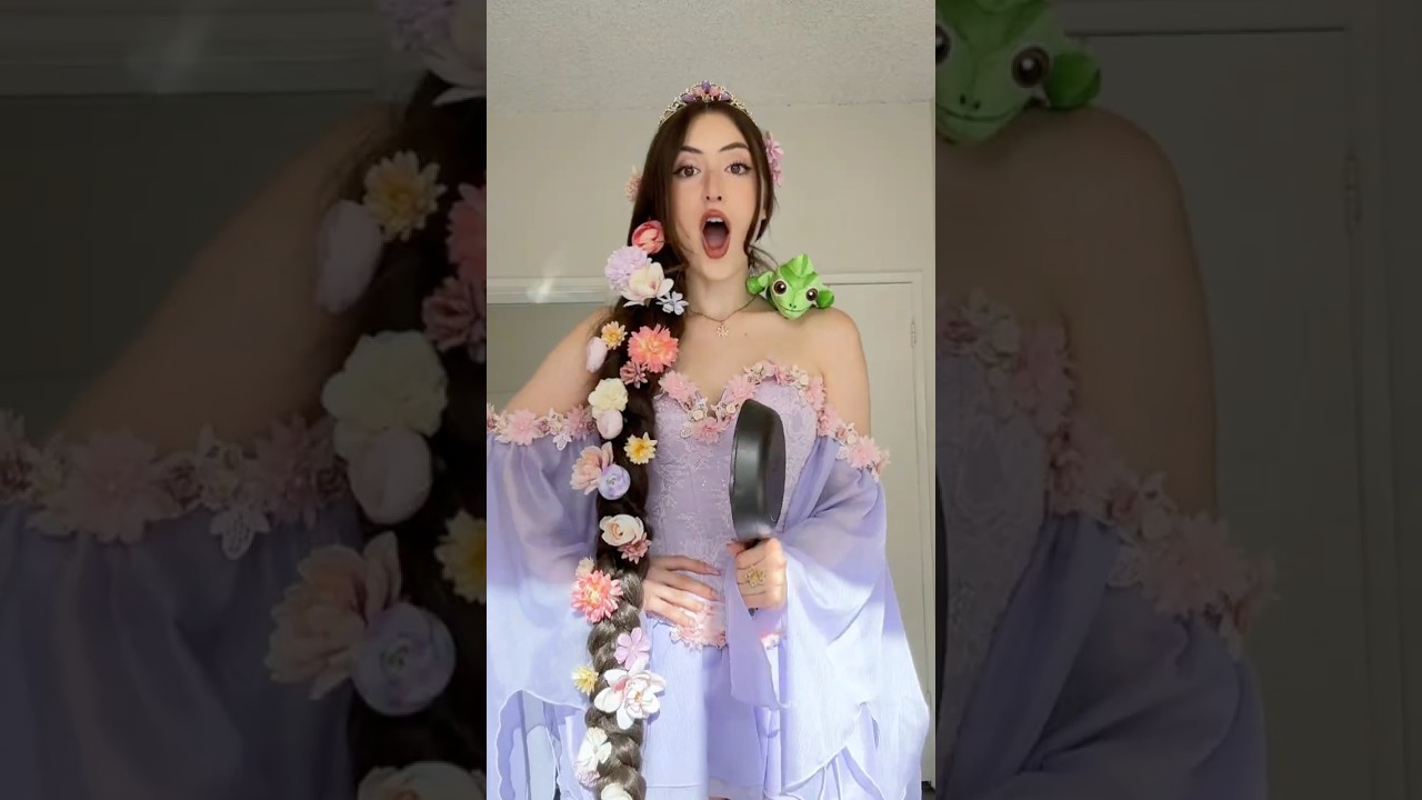 I turned myself into RAPUNZEL. (gone SO SO RIGHT).